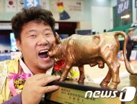 손명호 '나는 보은단오장사씨름대회 백두장사'