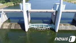 상시개방 수준에 도달한 합천·창녕보