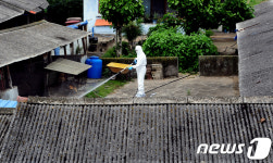 익산 청둥오리 농장 방역 