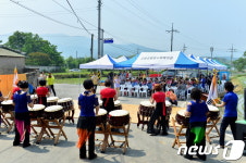 고창군노인복지관, 9일 성송 남창경로당서 위문공연