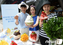 파리바게트, 신제품 빙수 4종 출시