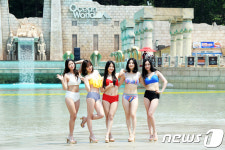 오션월드에 온 브레이브걸스
