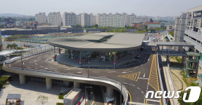 개통 앞둔 수원역환승센터
