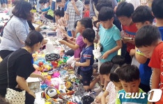 광주 동림초 알뜰 바자회…수익금은 불우이웃 돕기