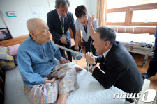 광주보훈요양원 찾은 최완근 차장
