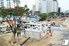 강릉시내 걷고 싶은 거리...월화거리
