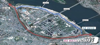 여의도한강공원 자전거도로 주행동선 샛강으로 바뀐다
