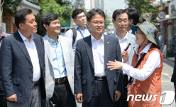 국정기획자문위원회, 수원 도시재생 현장 방문