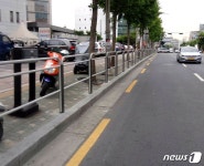 구민 안전 지켜라…영등포구 신길로 방호울타리 설치