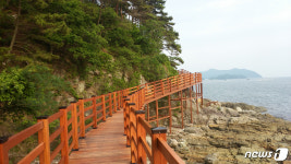 창원 마산합포구, 파도소리길 해안 전망시설 설치 완료