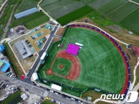 고흥 3번째 야구장 도화 베이스볼파크 준공