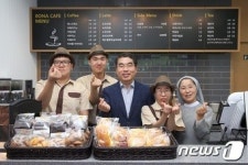 광명시, ‘보나카페 7호점’ 도덕산공원에 오픈 