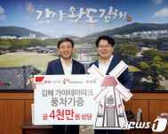 경남은행, 김해시에 가야테마파크 풍차 기부채납