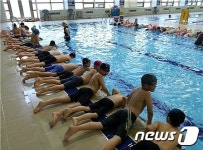 광양시, 초등생 230명 대상 여름방학 수영특강반 운영
