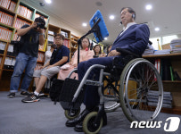 박원순 시장 사회적약자 장애인 체험