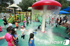 도심속에서 물놀이 즐기기