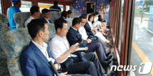 바다열차 10주년 기념 시승식