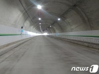 영양 청기터널 건설공사 28일 조기 개통