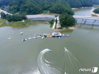 물의 도시 안동에서 여름 수상레포츠 즐긴다