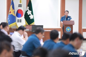 서울경찰청 지휘부 한자리…'민주·민생·인권' 다짐
