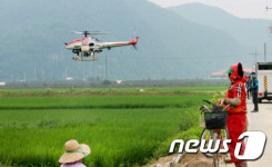 고령군, 무인항공으로 병해충 공동 방제