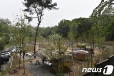 노원구, 초안산캠핑장에서 저소득가정 1박2일 가족캠프