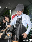 박원순 서울시장, 오늘은 일일 바리스타