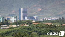 적막 감도는 개성공단