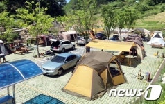 경북 포항 오토캠핑장 샤워장 화재...4500여만원 피해