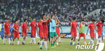 러시아 월드컵 본선 진출한 대한민국 축구대표팀