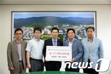 최상락 야곱팜스 대표, 순천대 발전기금 1700만원 기탁