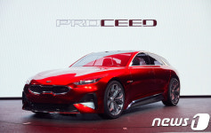 기아차, 프랑크푸르트 모터쇼에서 프로씨드 콘셉트 첫 공개