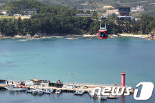 바다 위로 떠나는 여행…삼척해상케이블카 타보니