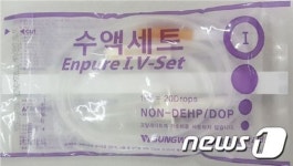벌레 들어간 수액세트 회수 조치…관련업계 특별점검
