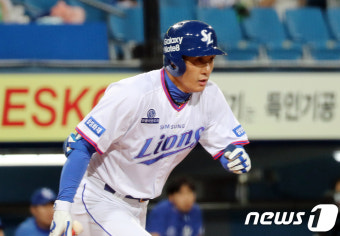 삼성 이승엽 '2타점 적시2루타'