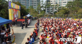 하이트·진로 노조, 서초동 사옥서 총파업 투쟁대회
