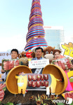 청계광장서 한우를 저렴하게