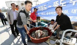 제철 맞은 서해5도 꽃게, 한강에서 만나요