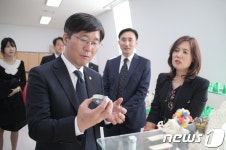 [동정]특허청장, 광주 지식재산센터 직원들 격려