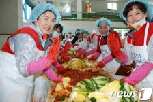 여수산단協·사회복지시설聯, 행복나눔 김장 대축제