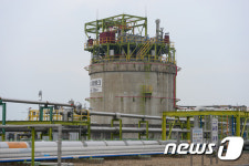 인천 가스공사 기지 탱크서 LNG 누출…원인 파악 중