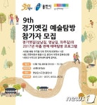 경기도, ‘영남길 예술탐방’ 참가자 선착순 모집