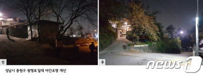 성남 골목길 범죄예방 디자인으로 ‘안전마을’ 탈바꿈 