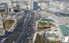 새 동대구역광장 22일 준공…6년3개월만에 마무리