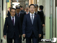 한서고등학교 방문한 김상곤 부총리