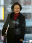 경찰 출석하는 신연희