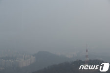 시계 나쁜 서울 도심