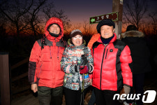 시민과 함께 해맞이 찰칵 박보생 김천시장