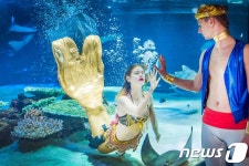한화 아쿠아플라넷63, 알라딘과 인어공주 신규 공연 론칭