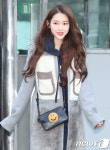 오마이걸 지호, 출근길 예쁨 흩날리며
